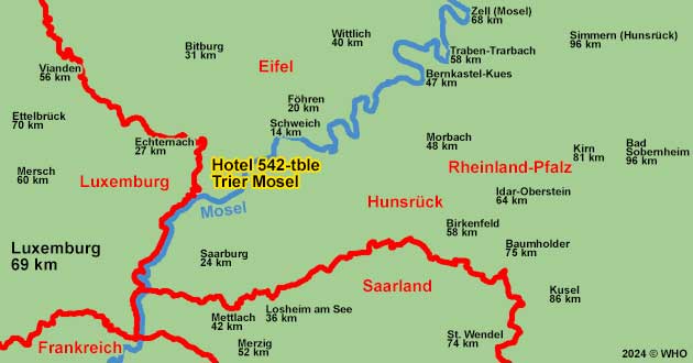 Urlaub ber Weihnachten in Trier an der Mosel. Weihnachtskurzurlaub im Moseltal, zwischen Eifel und Hunsrck.