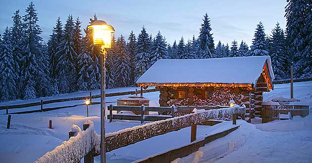 Urlaub ber Weihnachten im Schwarzwald. Weihnachtsurlaub bei Bad Peterstal-Griesbach im Naturpark Schwarzwald Mitte/Nord, ca. 1 km von der Schwarzwaldhochstrae.